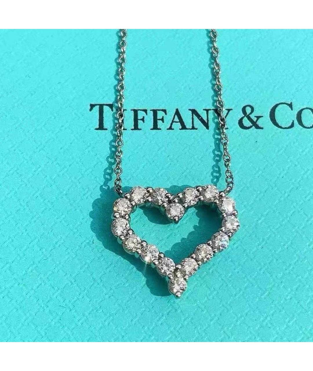 TIFFANY&CO Белое платиновое колье, фото 5