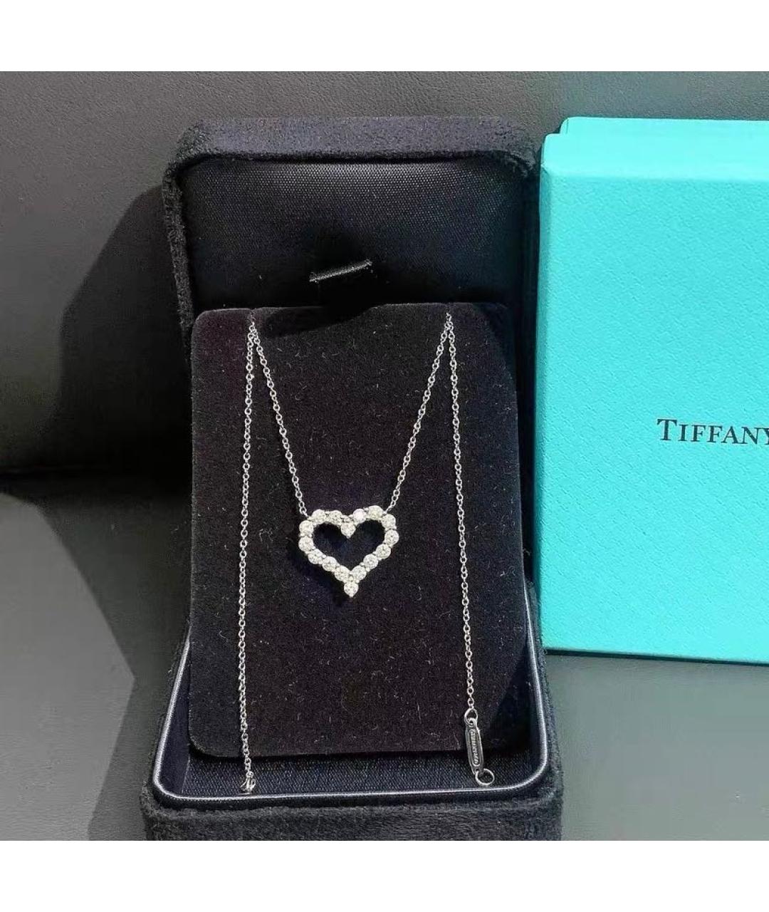 TIFFANY&CO Белое платиновое колье, фото 2