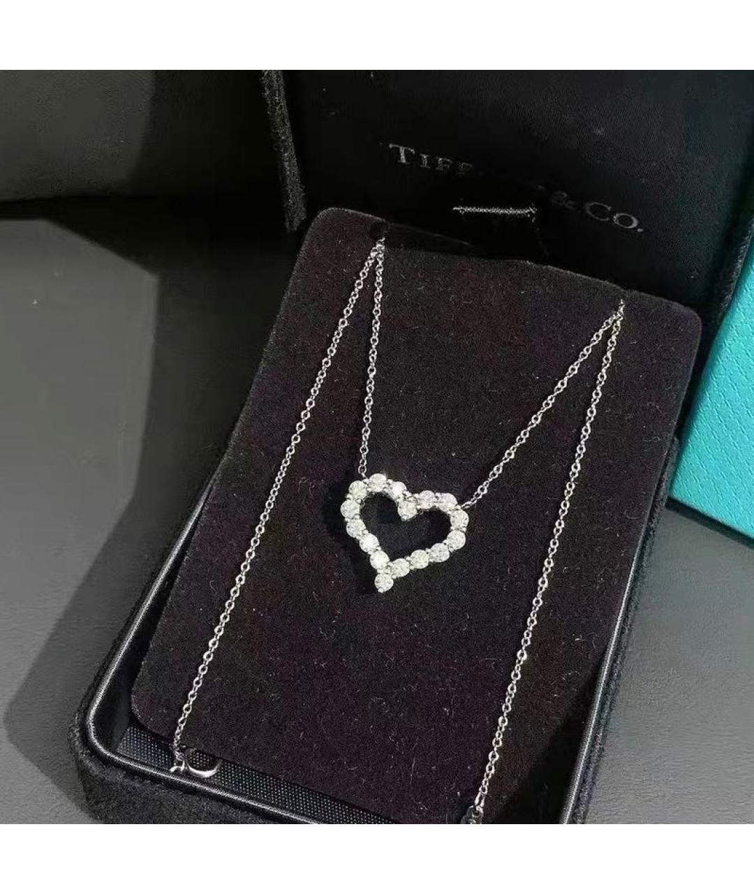 TIFFANY&CO Белое платиновое колье, фото 3