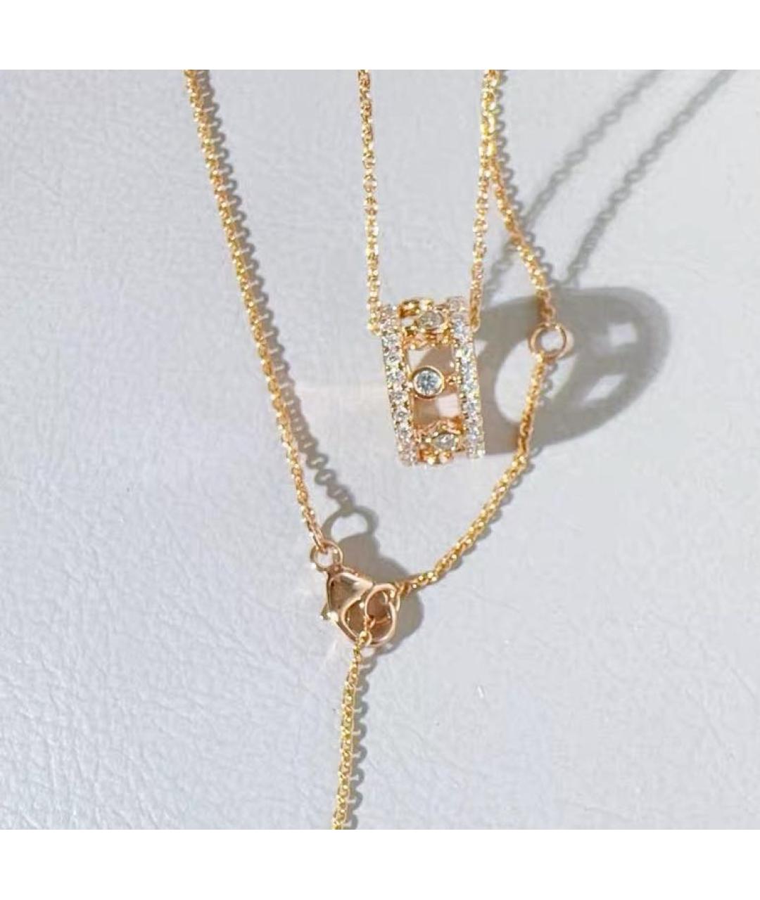 DE BEERS Розовое колье из розового золота, фото 3