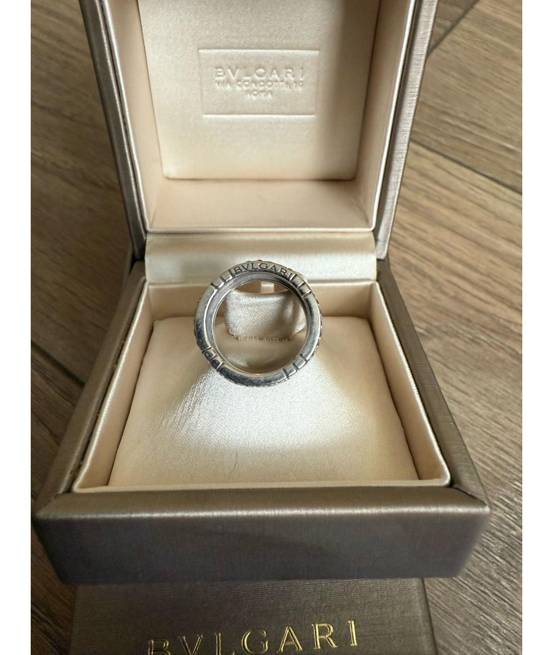 BVLGARI Золотое кольцо из белого золота, фото 4