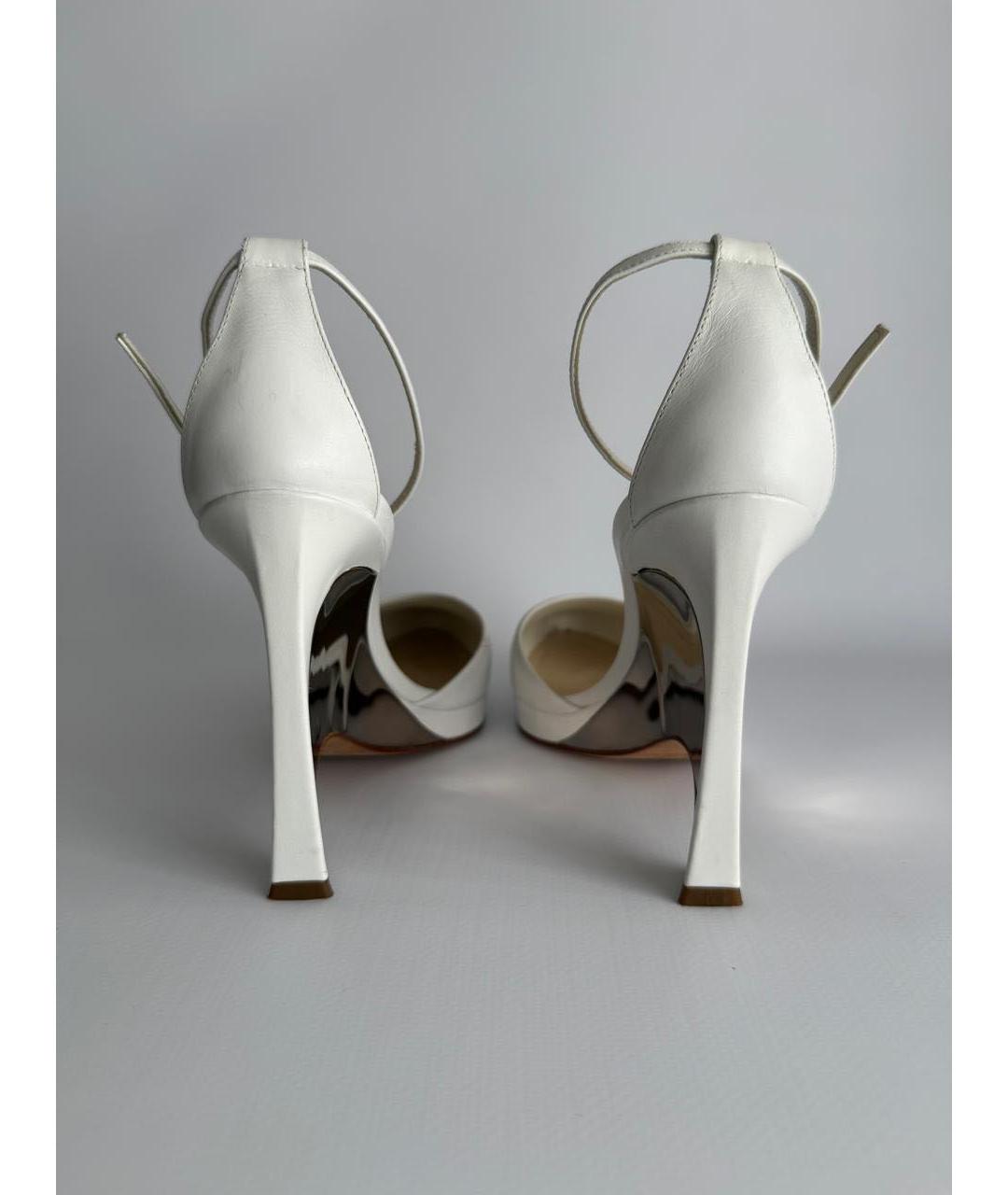 CHRISTIAN DIOR Мульти кожаные туфли, фото 4