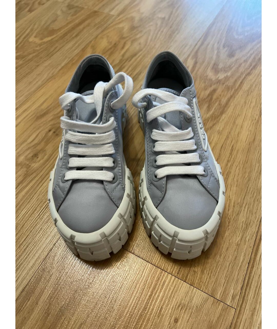 PRADA Голубые кроссовки, фото 2