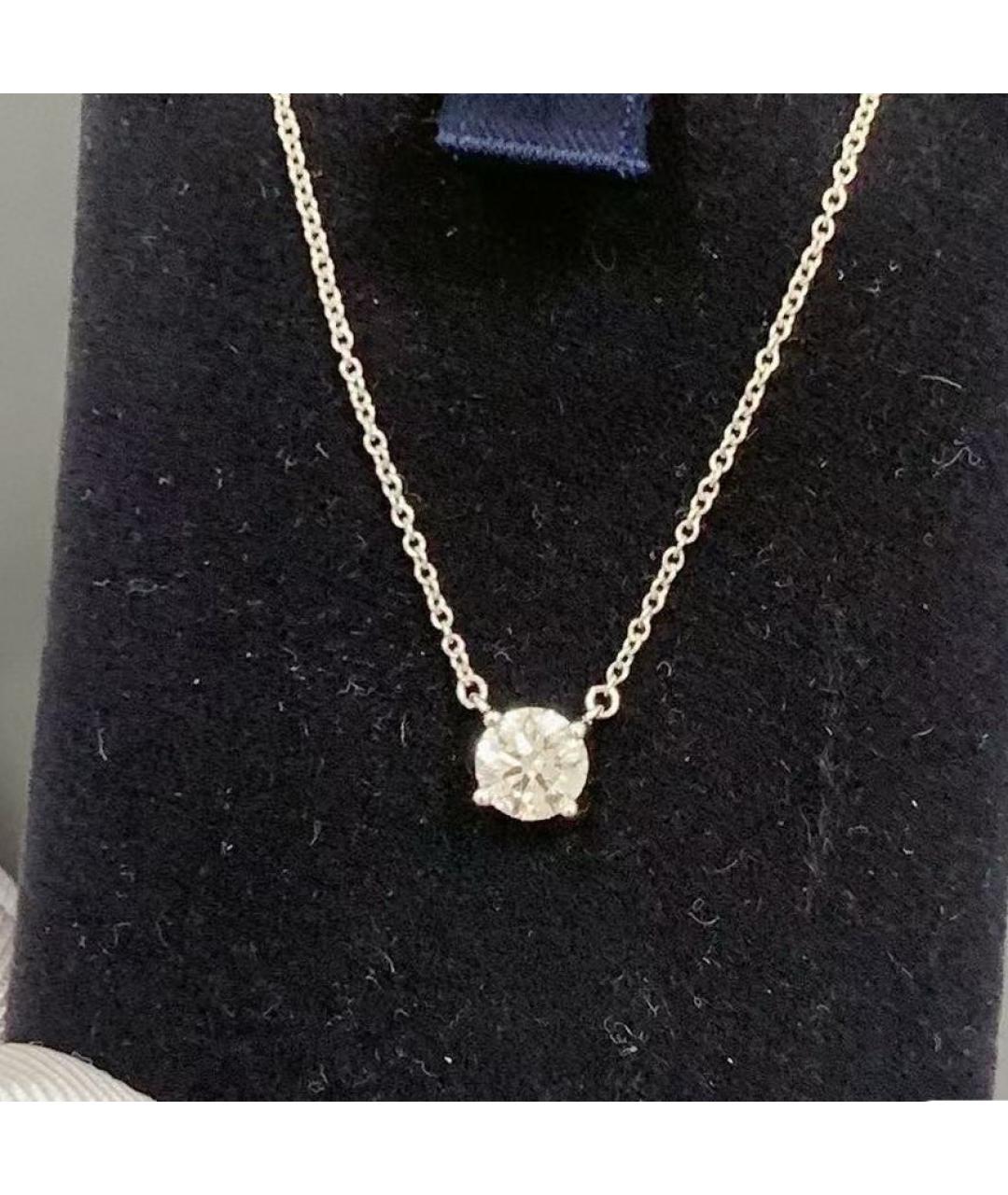 TIFFANY&CO Белое платиновое колье, фото 2