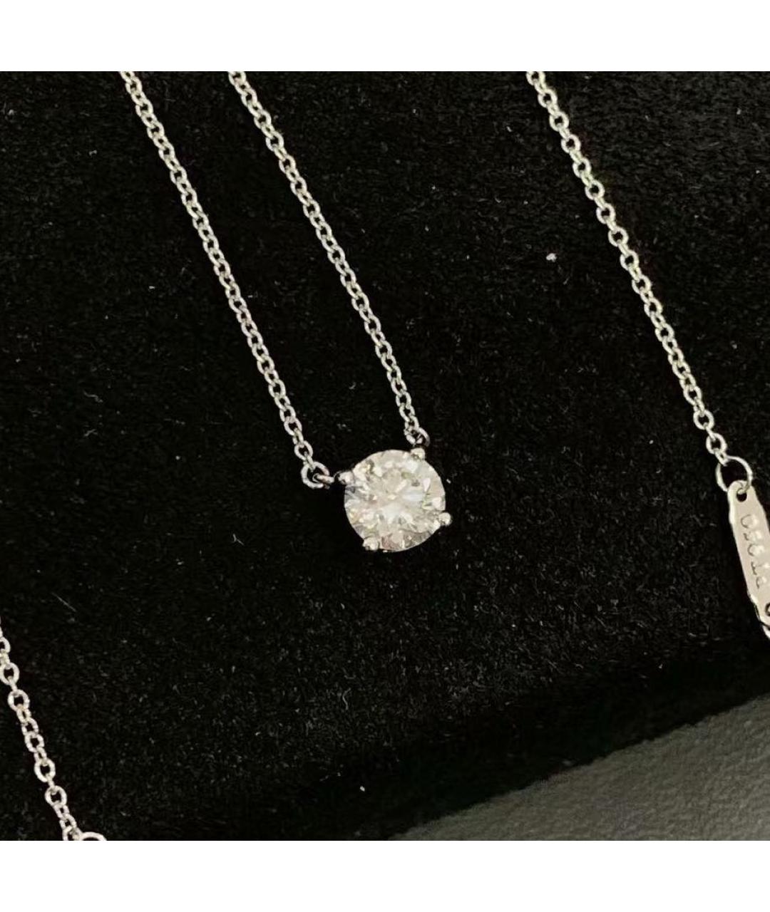 TIFFANY&CO Белое платиновое колье, фото 5