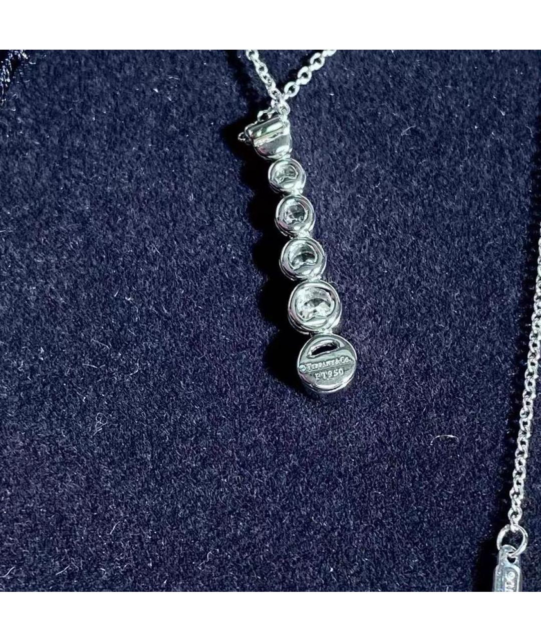 TIFFANY&CO Белое платиновое колье, фото 6
