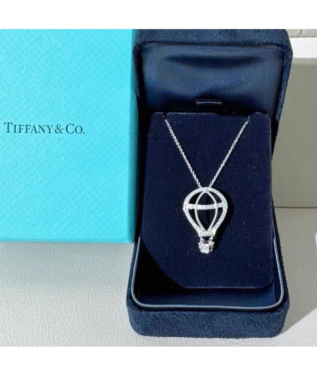 TIFFANY&CO Белое платиновое колье, фото 3