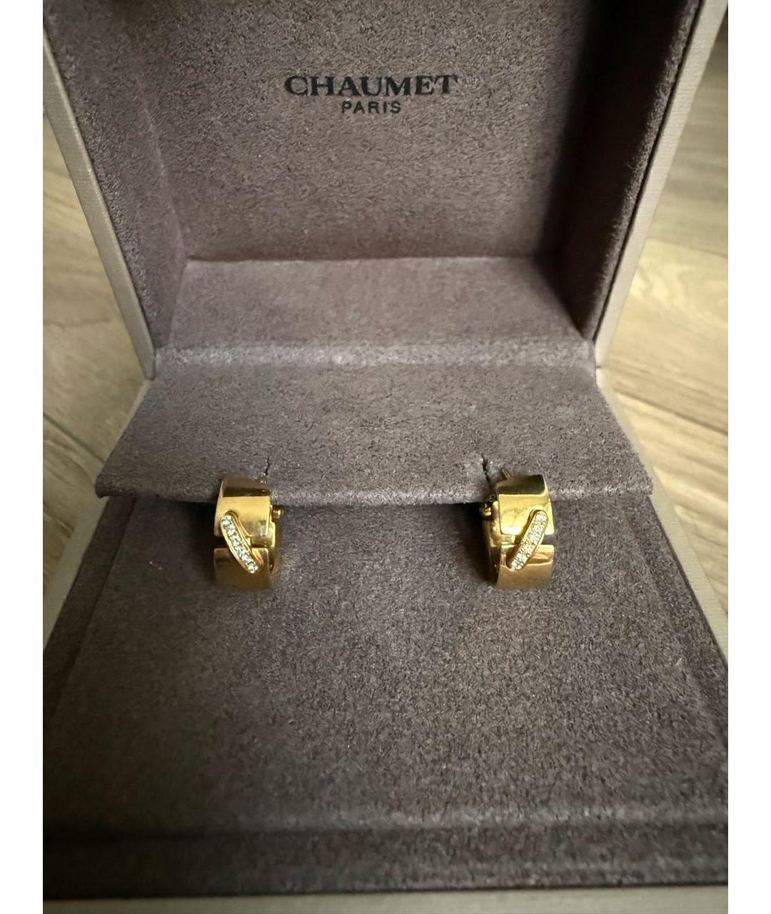 CHAUMET Золотые серьги из желтого золота, фото 7