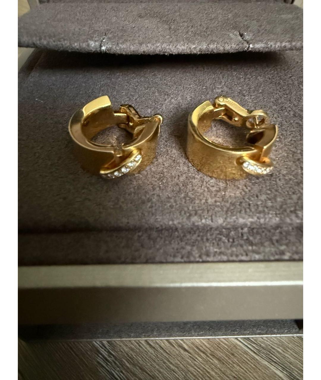 CHAUMET Золотые серьги из желтого золота, фото 4