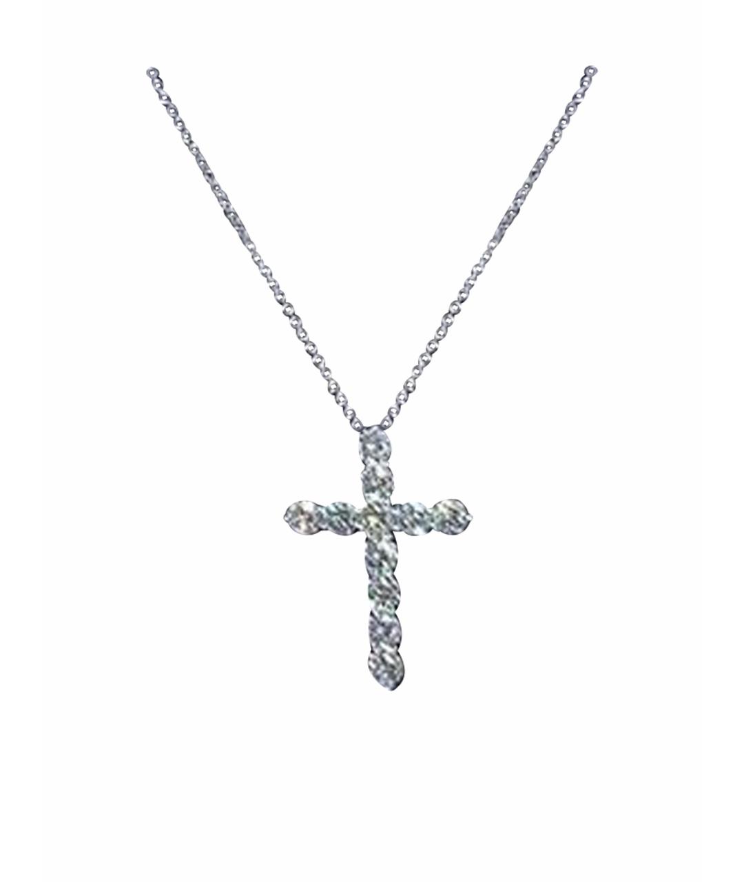 TIFFANY&CO Белое платиновое колье, фото 1