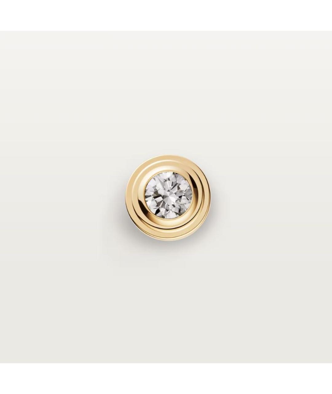 CARTIER Золотые серьги из желтого золота, фото 6