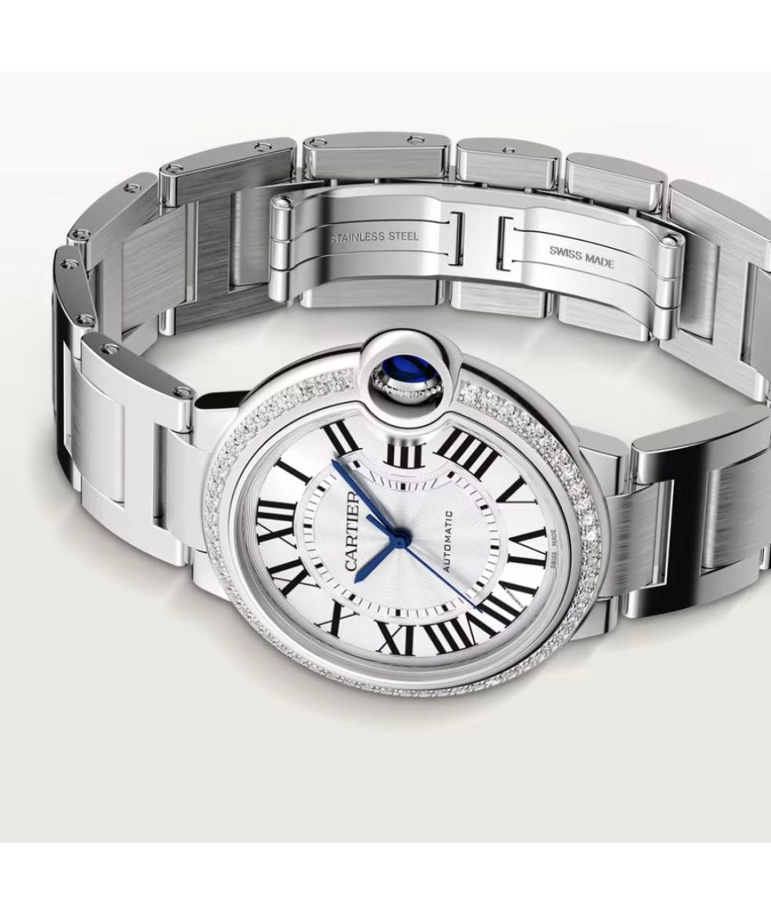 CARTIER Серебряные часы, фото 3