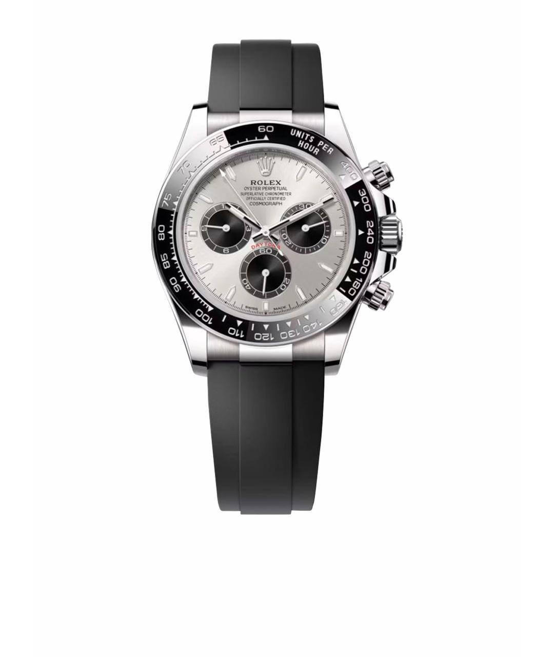 ROLEX Серые часы из белого золота, фото 1