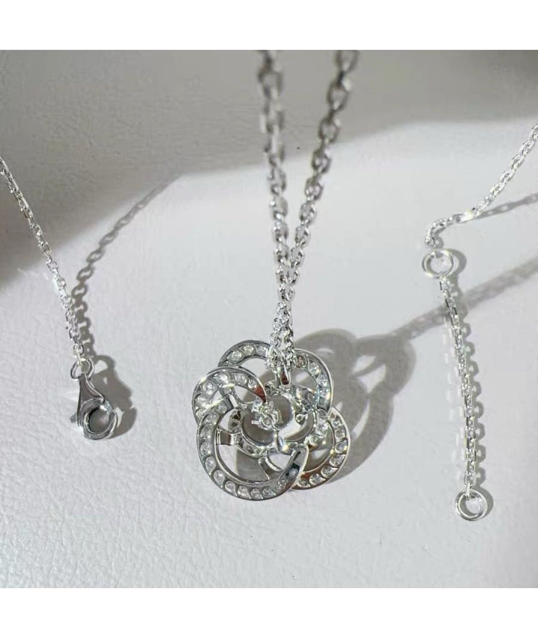 CHANEL Белое колье из белого золота, фото 6