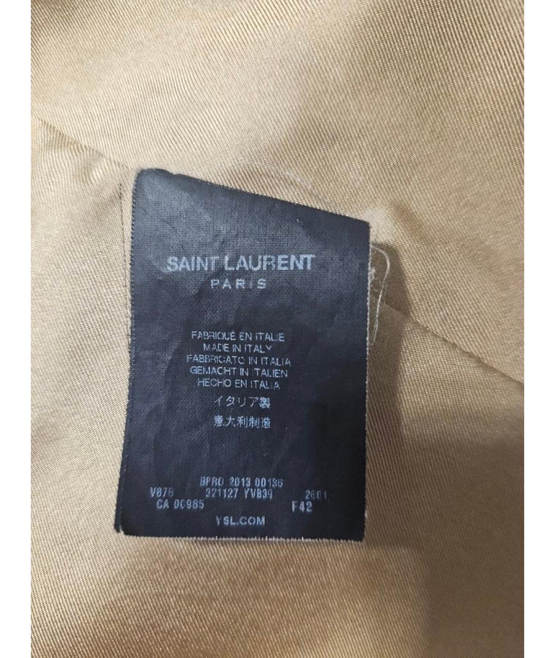 SAINT LAURENT Тренч/плащ, фото 5