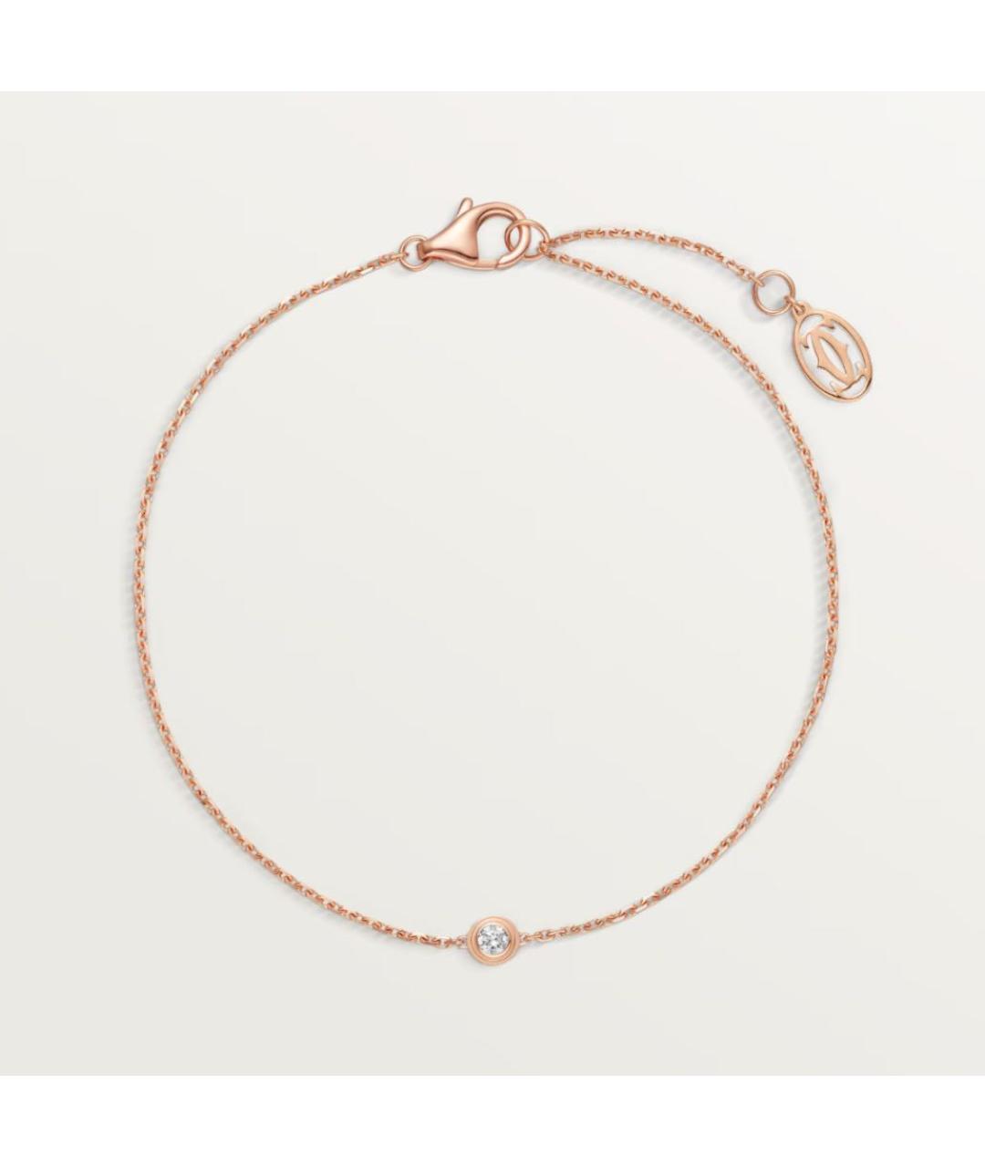 CARTIER Розовый браслет из розового золота, фото 9