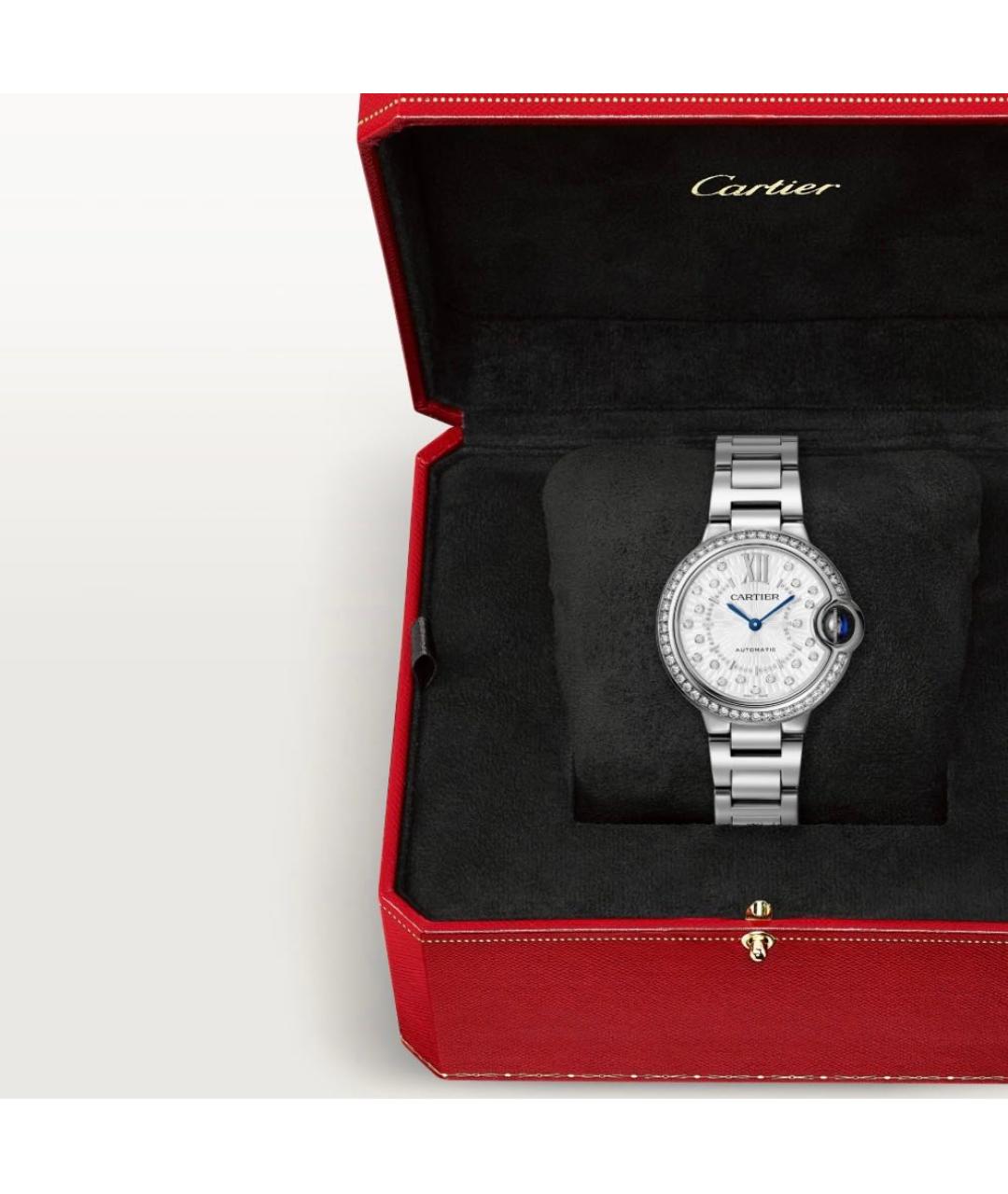 CARTIER Серебряные часы, фото 4