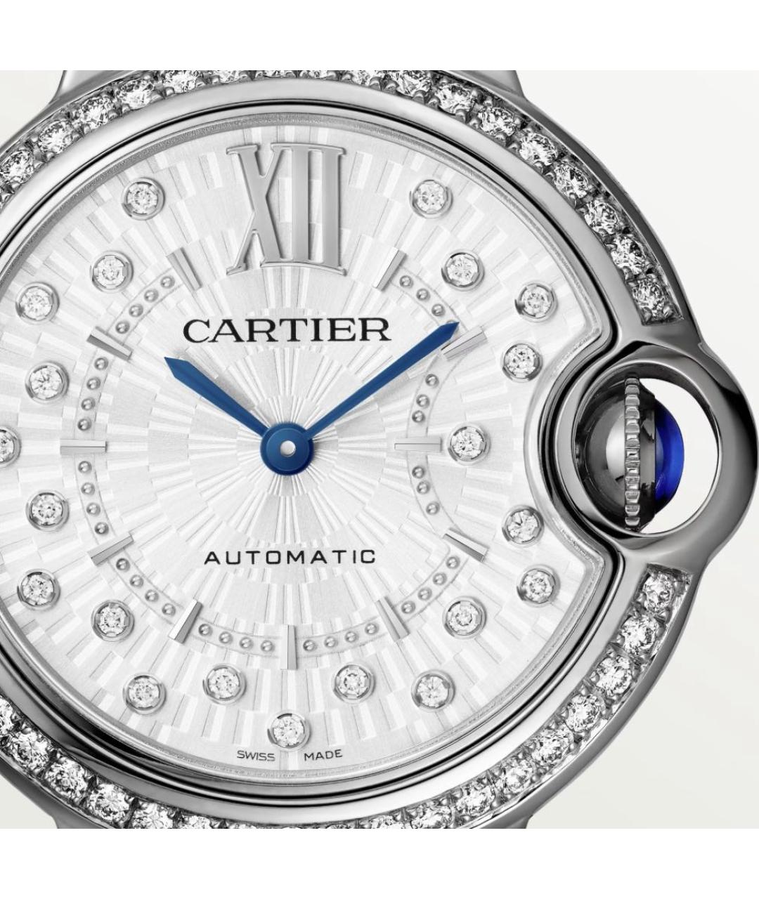 CARTIER Серебряные часы, фото 3