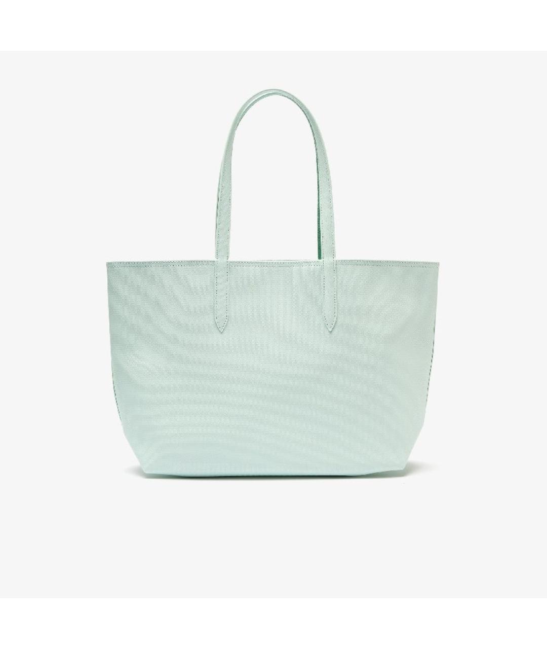 LACOSTE Бирюзовая сумка тоут, фото 3