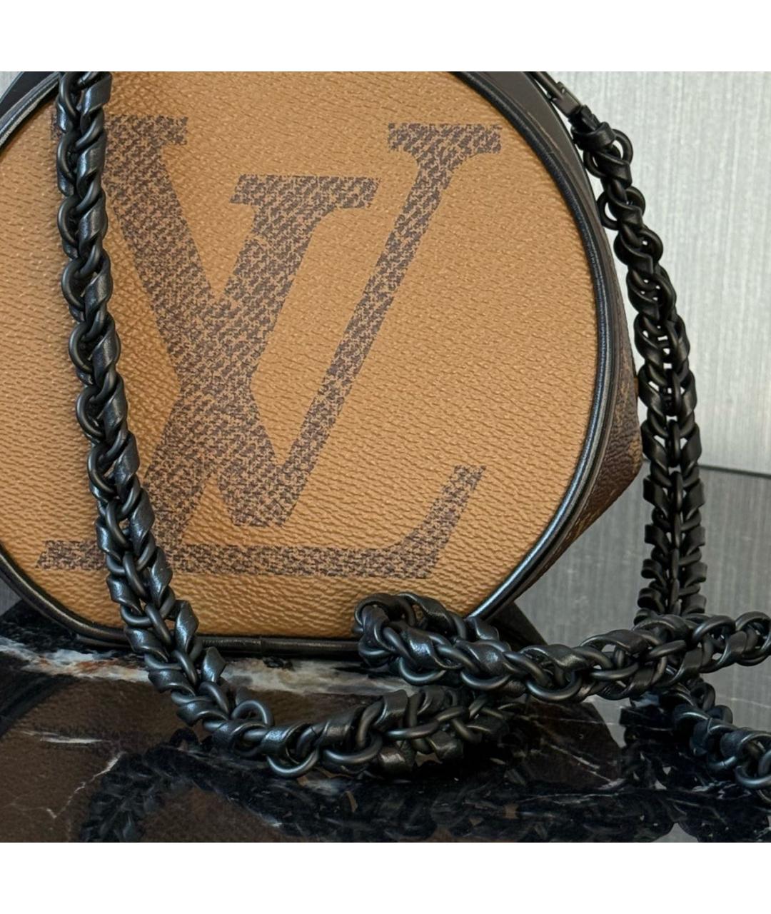 LOUIS VUITTON Коричневая сумка через плечо, фото 8