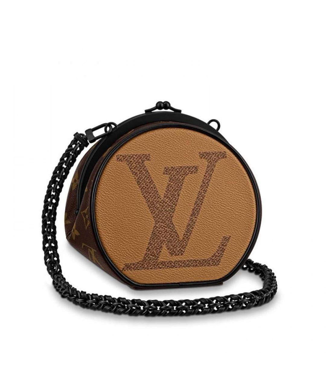 LOUIS VUITTON Коричневая сумка через плечо, фото 9