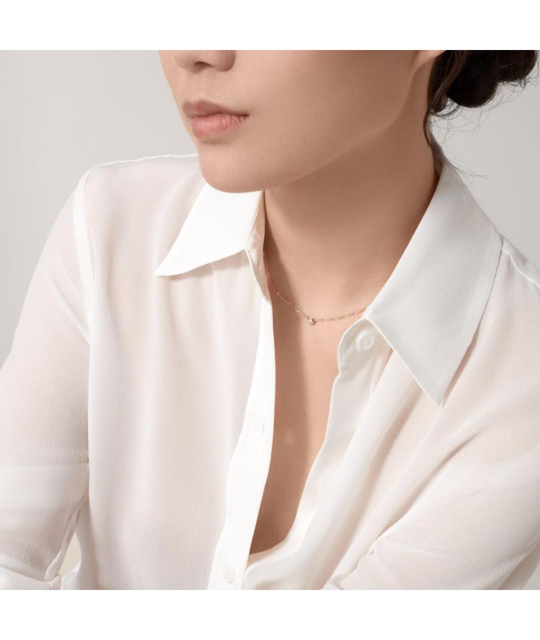 CARTIER Розовая цепочка из розового золота, фото 2