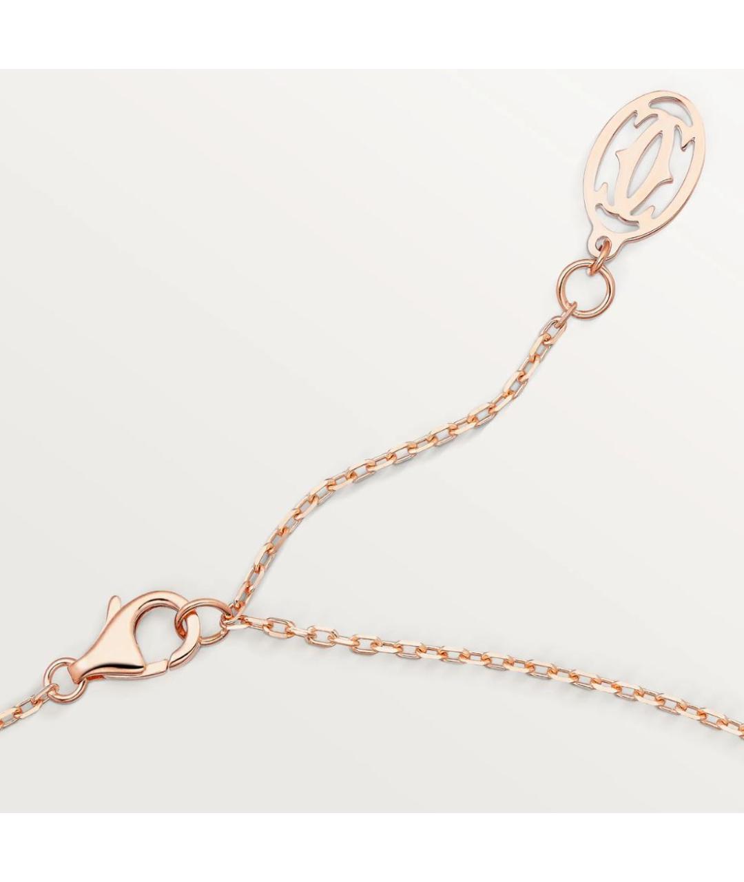 CARTIER Розовая цепочка из розового золота, фото 5
