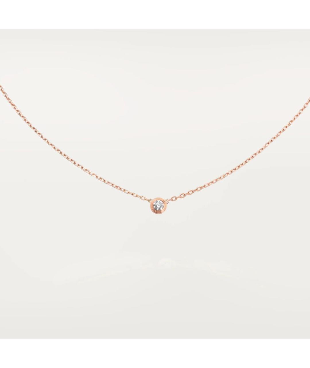 CARTIER Розовая цепочка из розового золота, фото 9