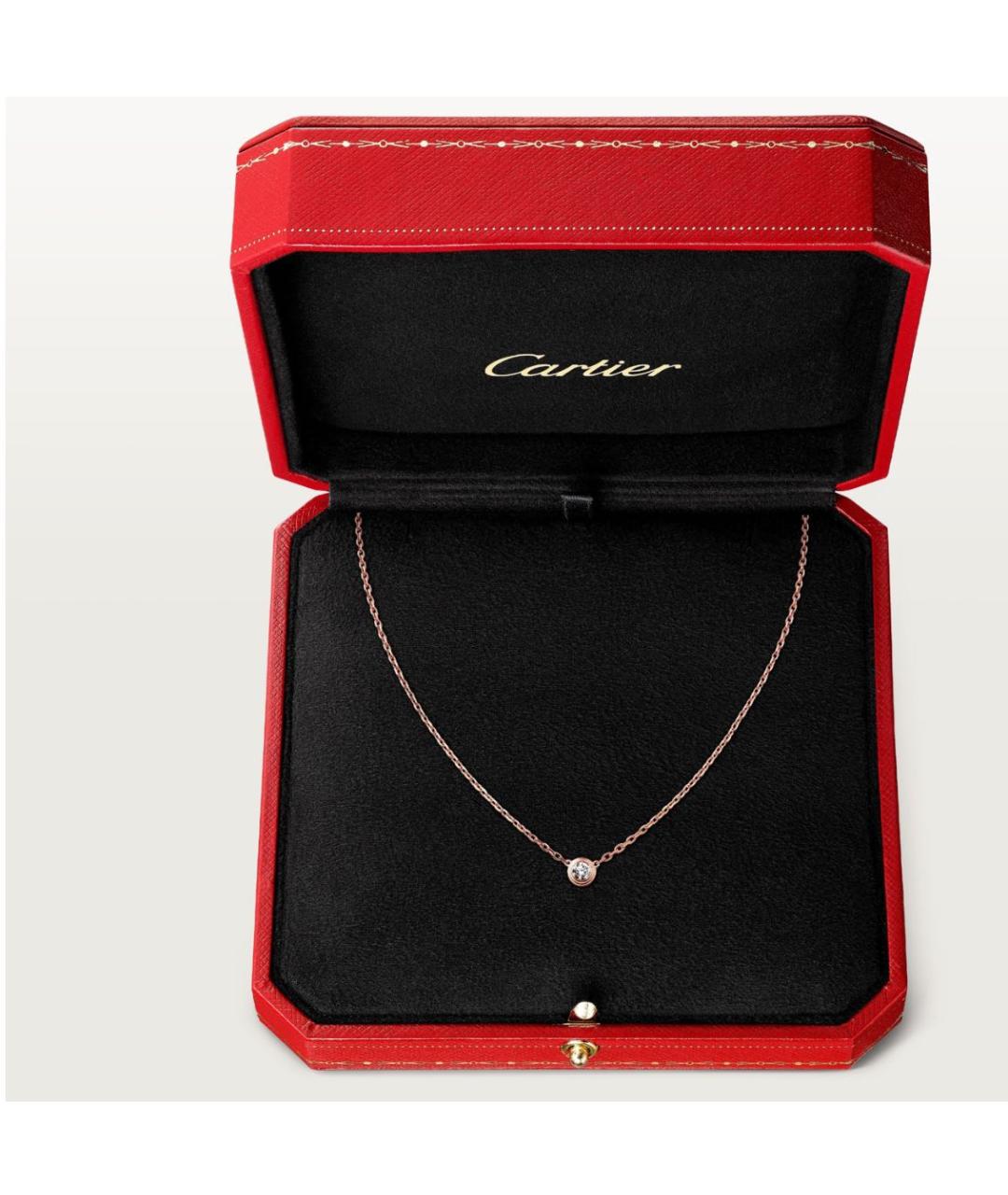 CARTIER Розовая цепочка из розового золота, фото 7