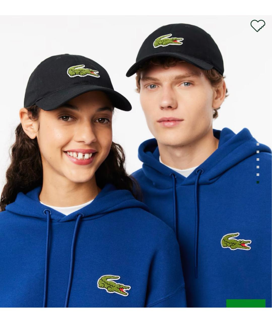 LACOSTE Черная хлопковая кепка/бейсболка, фото 6