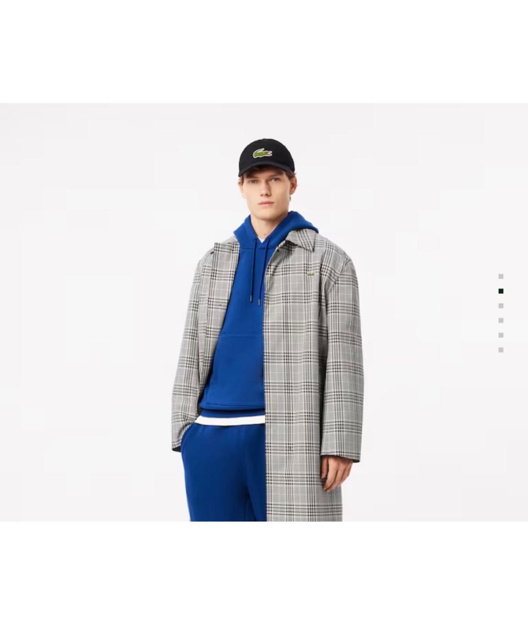 LACOSTE Черная хлопковая кепка/бейсболка, фото 7