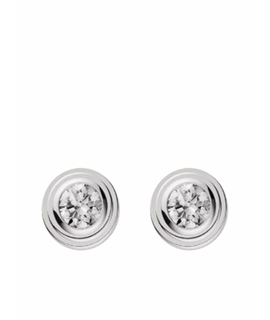 CARTIER Белые серьги из белого золота, фото 1