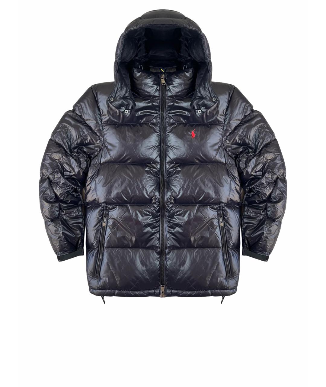 POLO RALPH LAUREN Черный пуховик, фото 1
