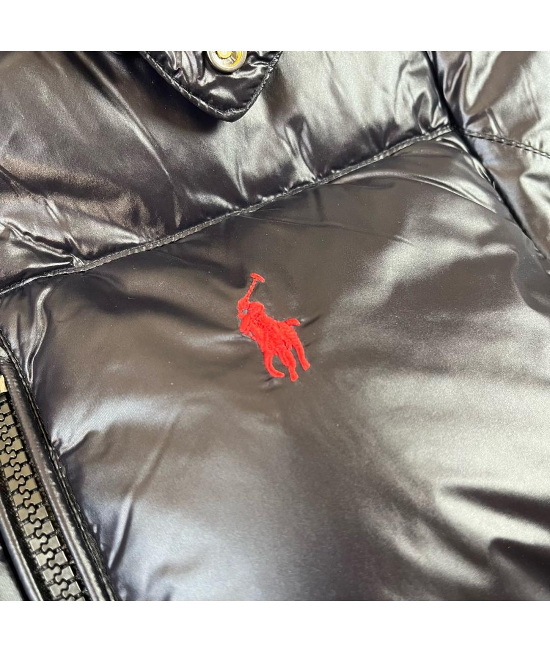 POLO RALPH LAUREN Черный пуховик, фото 3