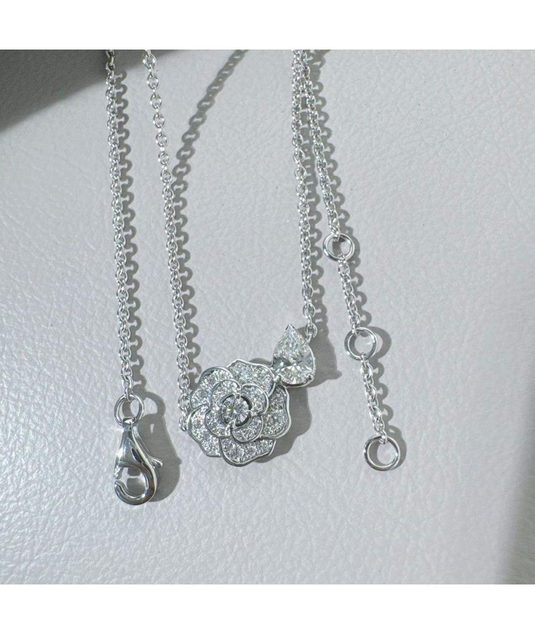 CHANEL Белое колье из белого золота, фото 5