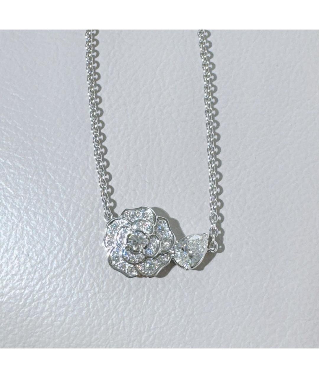 CHANEL Белое колье из белого золота, фото 9