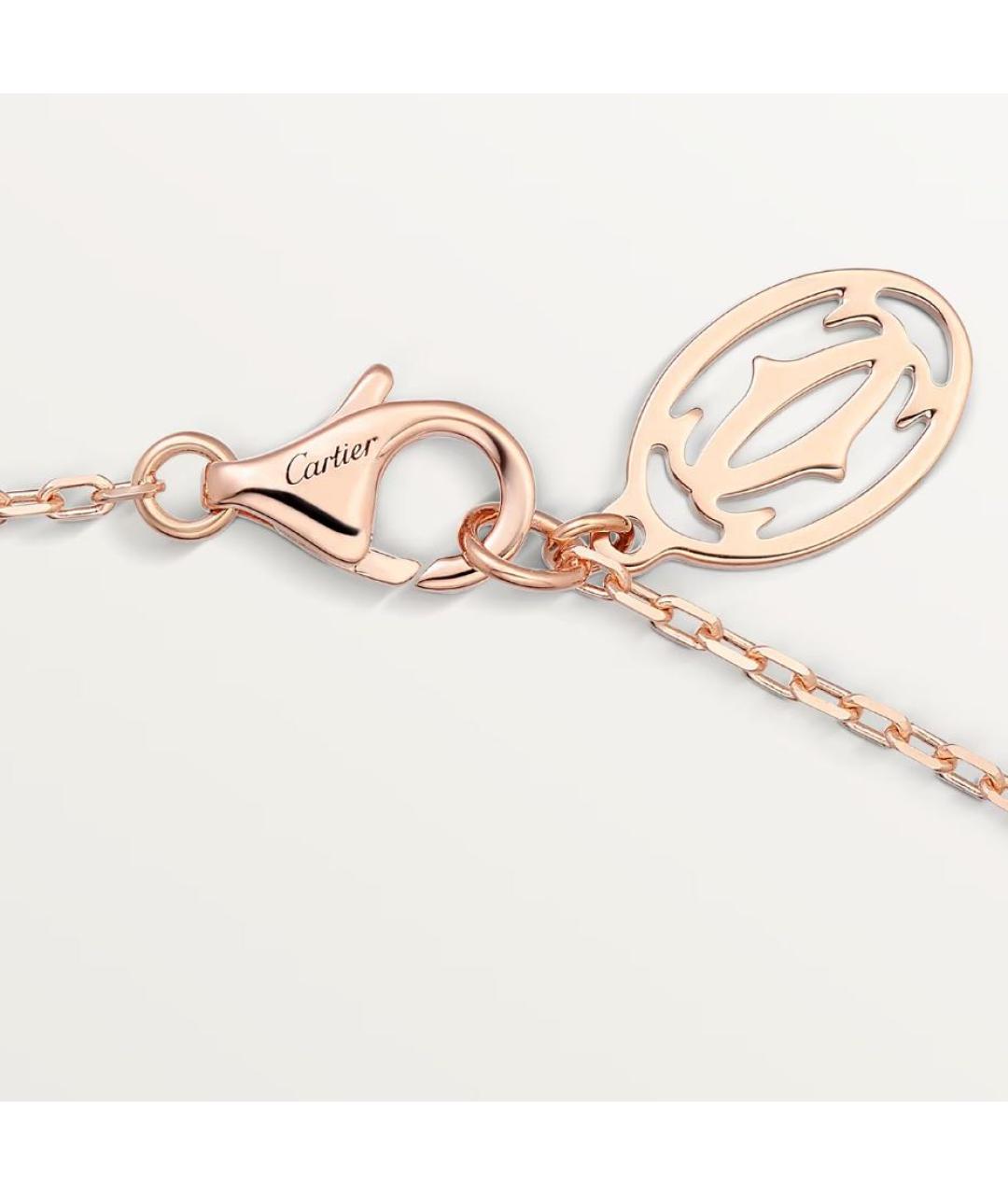 CARTIER Розовая цепочка из розового золота, фото 5