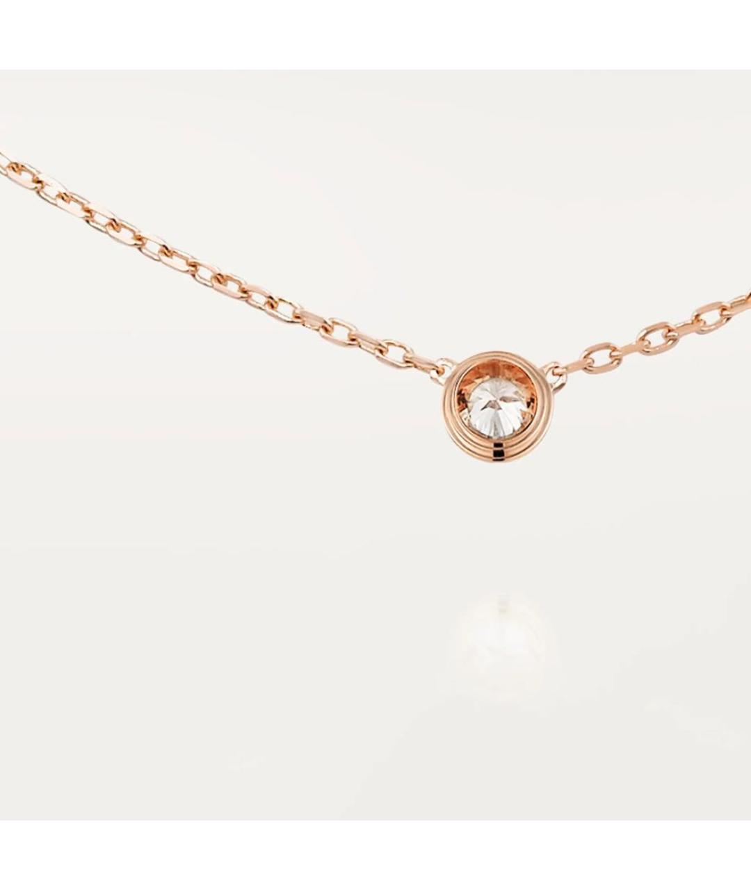 CARTIER Розовая цепочка из розового золота, фото 4