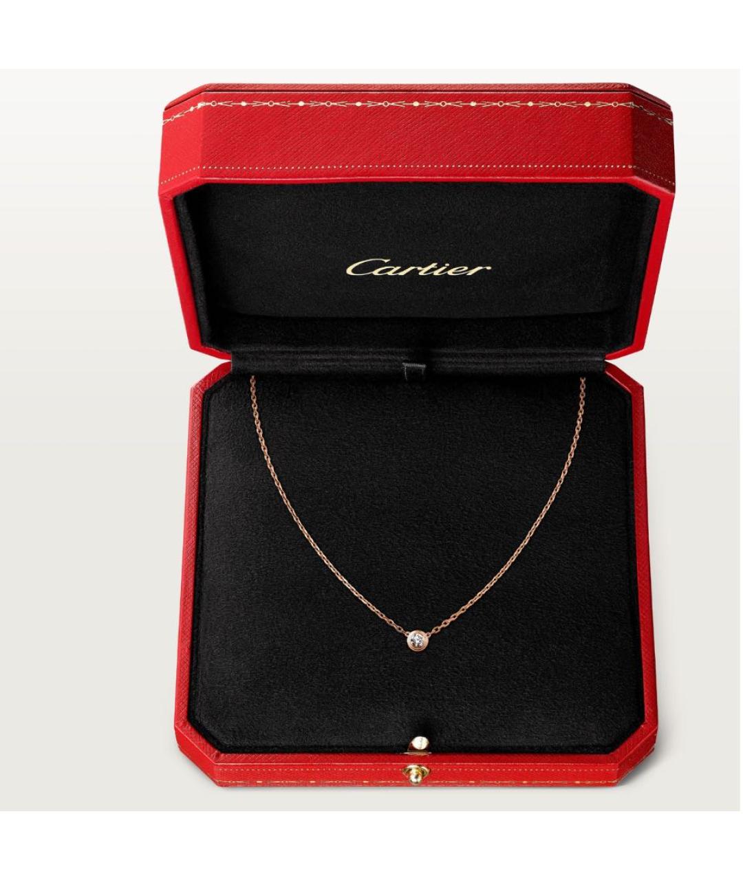 CARTIER Розовая цепочка из розового золота, фото 7