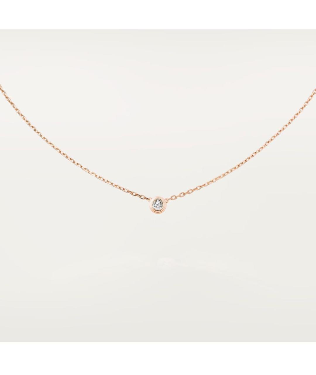 CARTIER Розовая цепочка из розового золота, фото 9