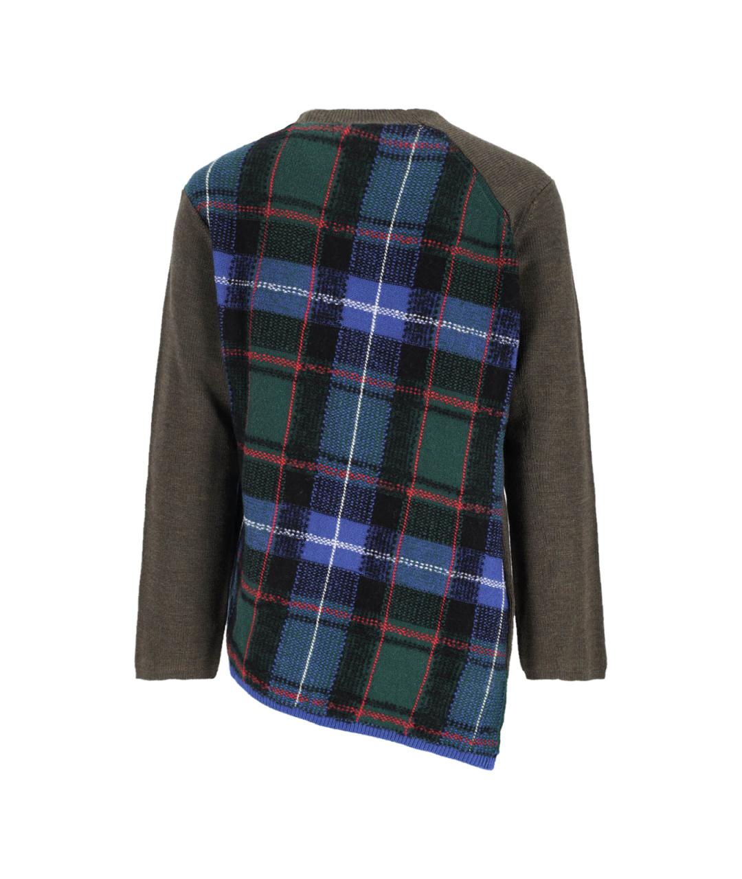 COMME DES GARÇONS HOMME PLUS Мульти шерстяной джемпер / свитер, фото 2