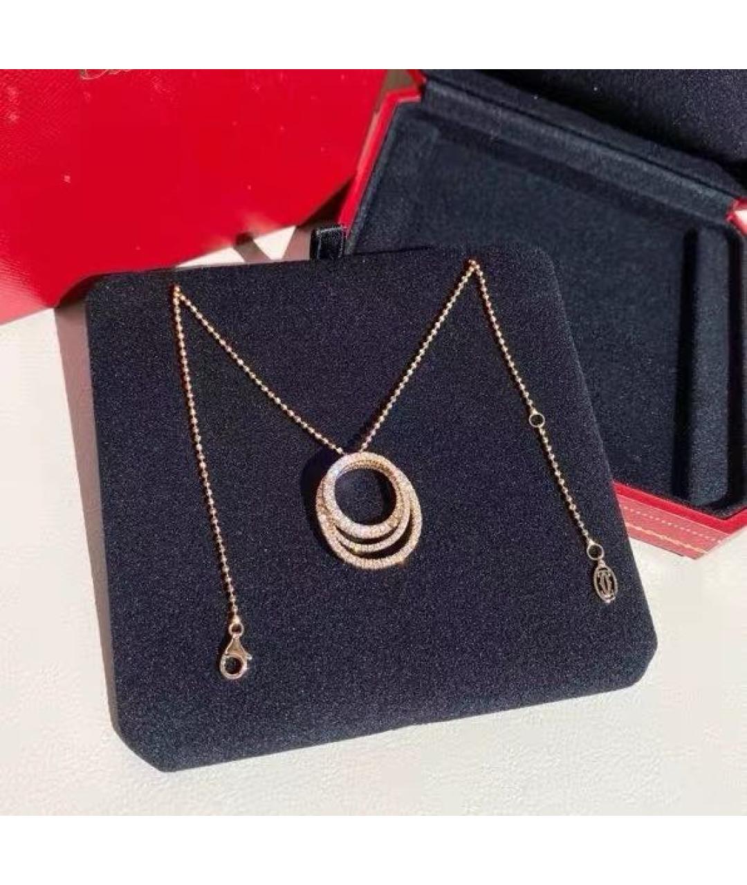 CARTIER Розовое колье из розового золота, фото 5