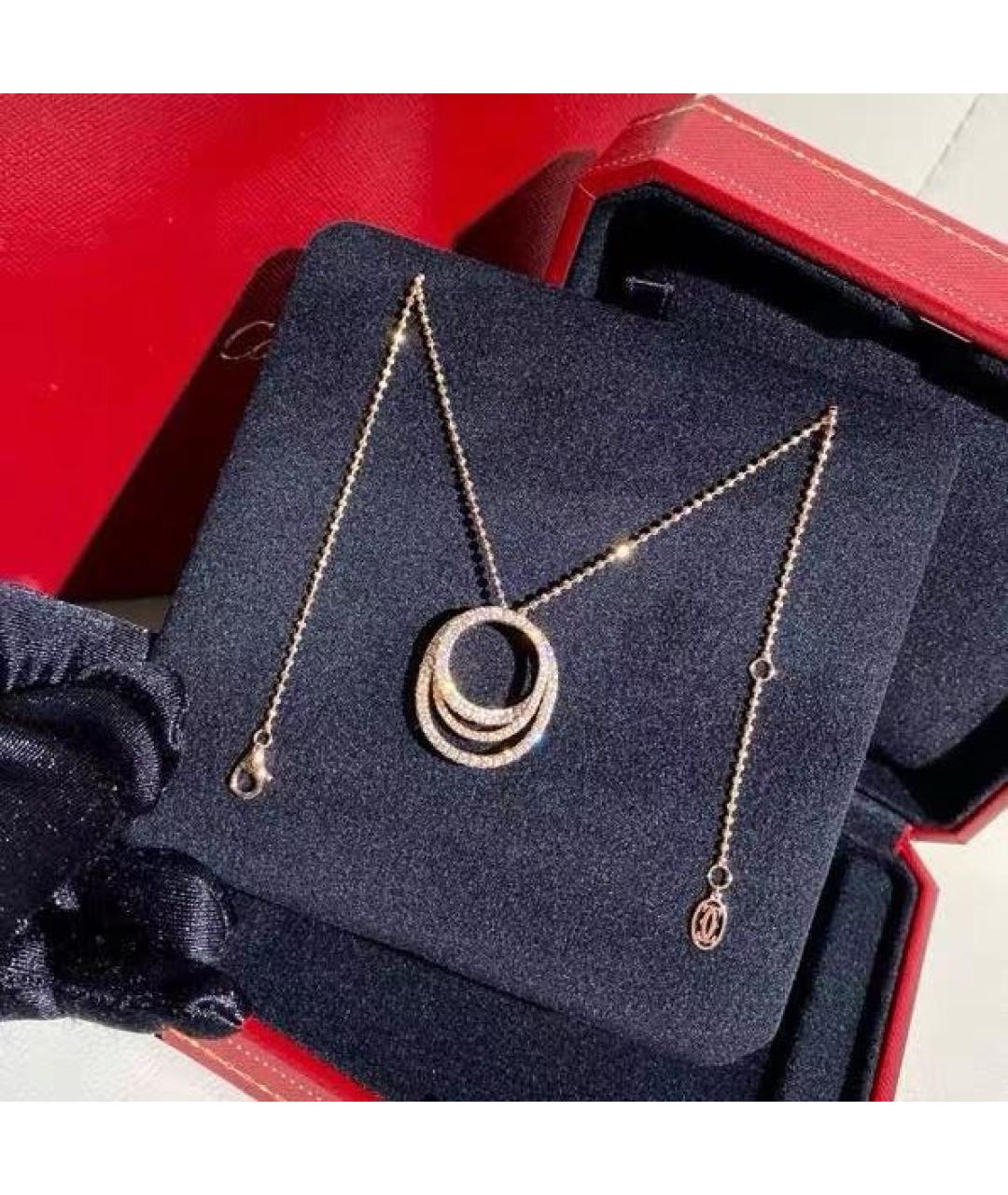 CARTIER Розовое колье из розового золота, фото 3