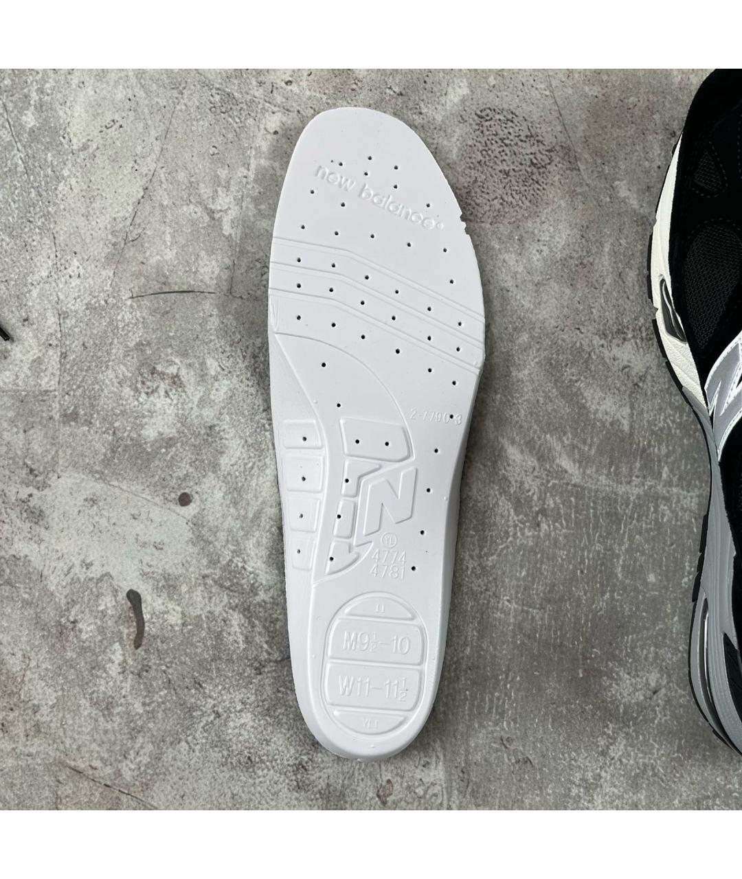 NEW BALANCE Черные низкие кроссовки / кеды, фото 4