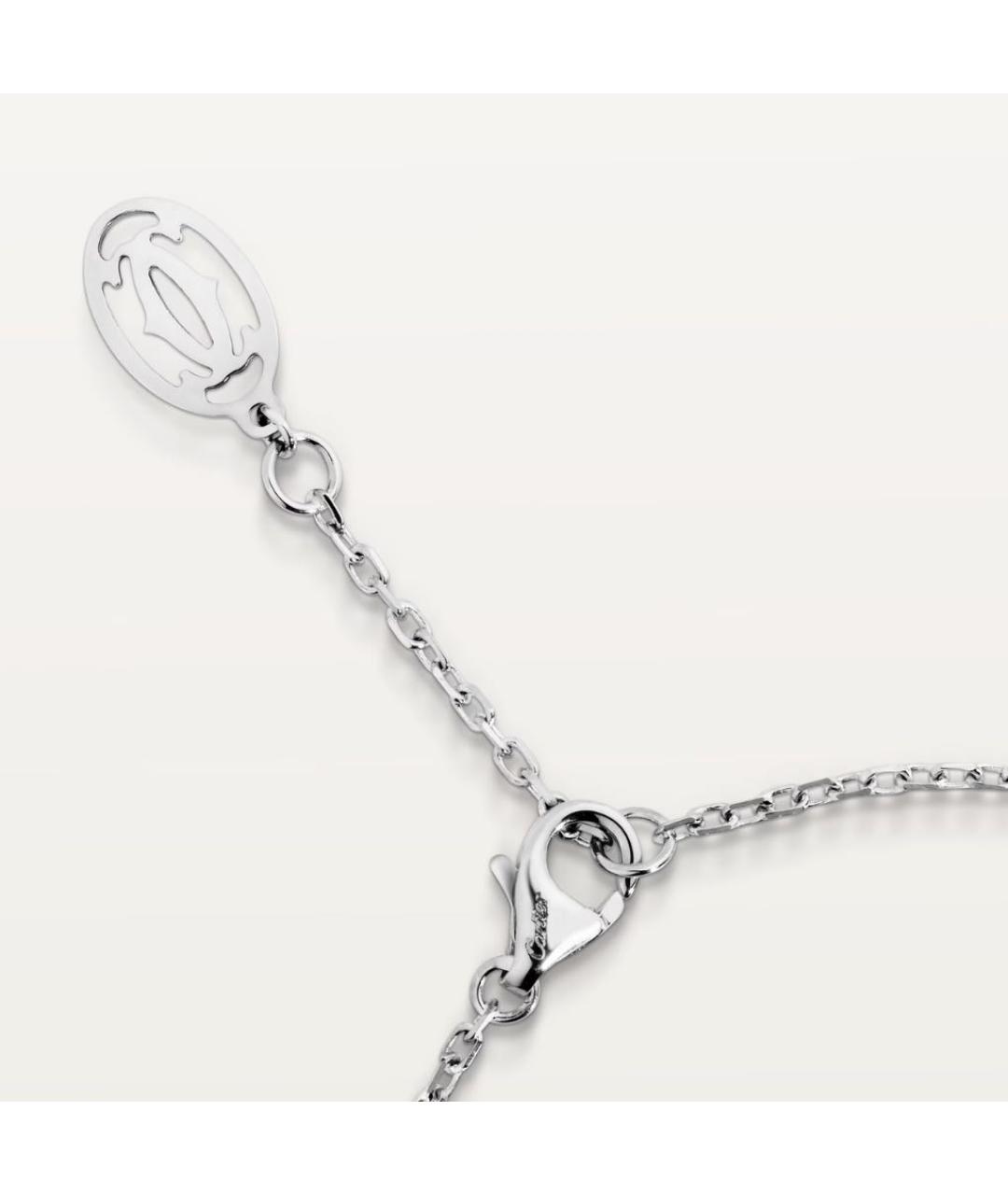 CARTIER Белый браслет из белого золота, фото 5