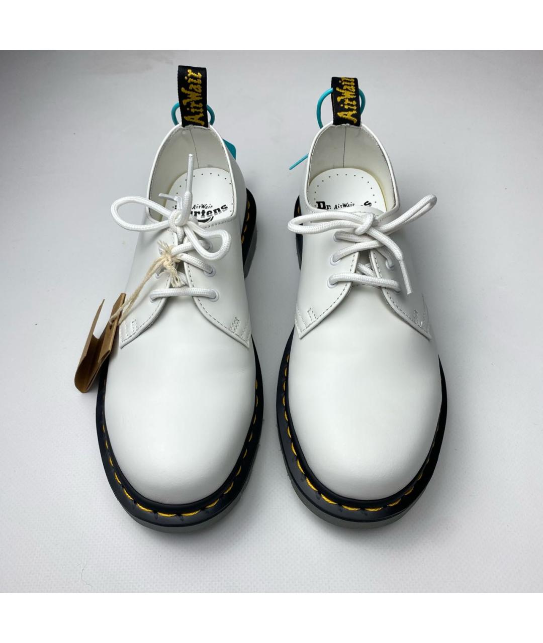 DR. MARTENS Белые ботинки из лакированной кожи, фото 2
