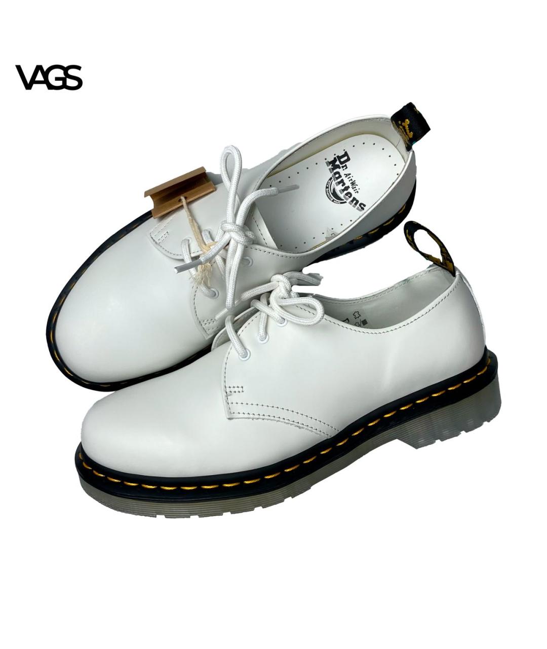 DR. MARTENS Белые ботинки из лакированной кожи, фото 6
