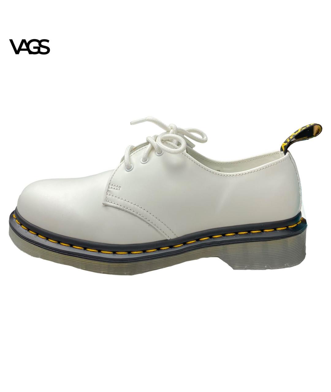 DR. MARTENS Белые ботинки из лакированной кожи, фото 5