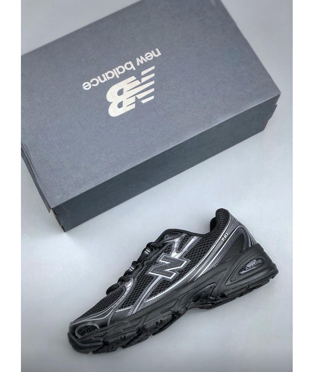 NEW BALANCE Черные низкие кроссовки / кеды, фото 7
