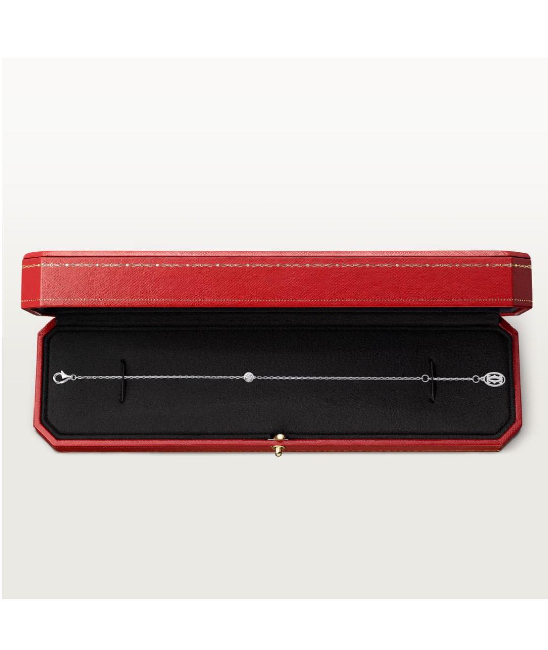 CARTIER Белый браслет из белого золота, фото 7